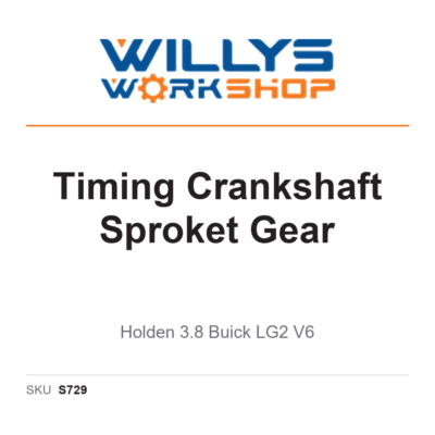 Timing Crankshaft Sproket Gear | Holden 3.8 Buick LG2 V6