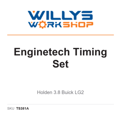 Enginetech Timing Set | Holden 3.8 Buick LG2