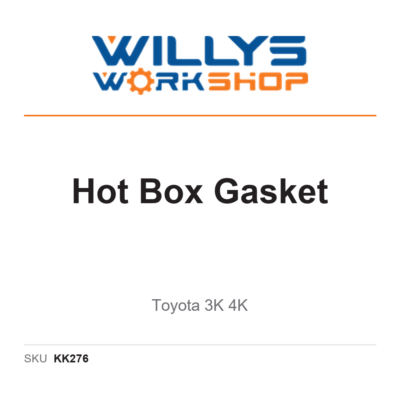Hot Box Gasket | Toyota 3K 4K