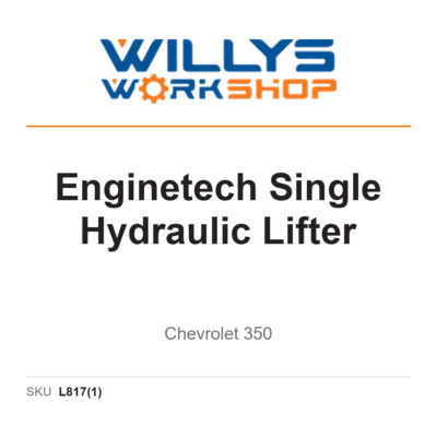 Enginetech Single Hydraulic Lifter | Chevrolet 350