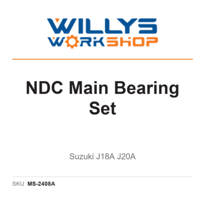 NDC Main Bearing Set | Suzuki J18A J20A