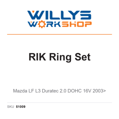 RIK Ring Set | Mazda LF L3 Duratec 2.0 DOHC 16V 2003>