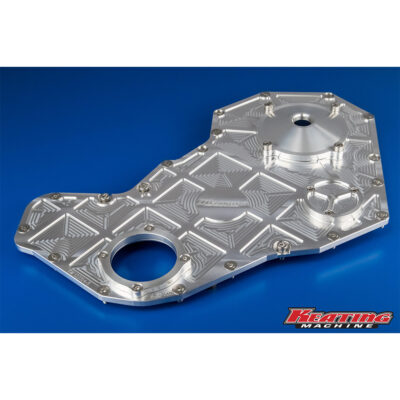 Keating Machine - 12V Billet Timing Front Cover 5.9L Pocketed – Fits Cummins