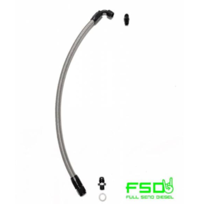 Power Driven Diesel - Add a 369 Compound Turbos Oil Feed Lines (12013214120)