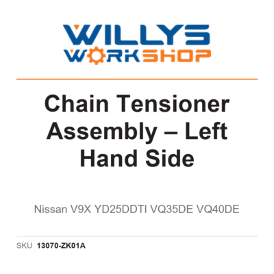 Genuine Chain Tensioner Assembly – Left Hand Side | Nissan V9X YD25DDTI VQ35DE VQ40DE