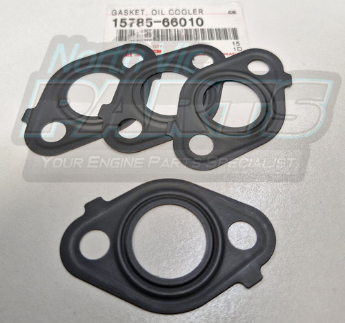 Genuine Oil Cooler Gasket - Toyota 1FZ-FE 1HD-FT 1HD-FTE 1HD-T 1HZ 1KZ 2LT 3L 5L