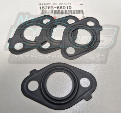 Genuine Oil Cooler Gasket - Toyota 1FZ-FE 1HD-FT 1HD-FTE 1HD-T 1HZ 1KZ 2LT 3L 5L