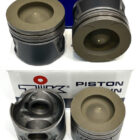 FAST Piston Set - Toyota 1KD-FTV - Ceramic Coated & Modified bowl