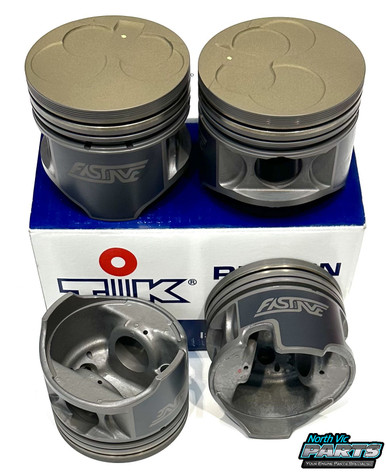 FAST Turbo Piston Set – Ceramic Coated | Toyota 5L 5L-E