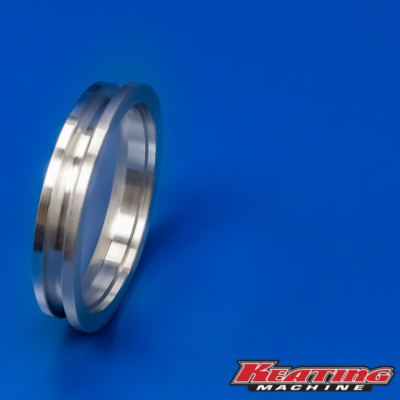 Keating Machine - 4 Weld On to 3.5 V-band Turbo Inlet Flange