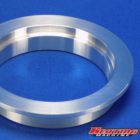Keating Machine - 3 Weld on to 3.5 V-Band Turbo Outlet Flange Aluminum
