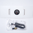 Power Driven Diesel - 300 PSI Transmission Line Pressure Gauge w/warning – 2 1/16 Black