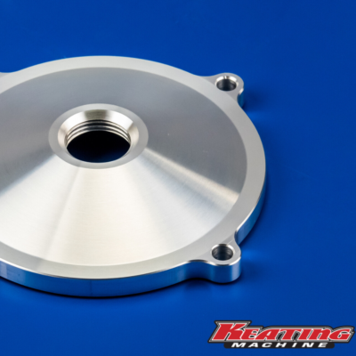 Keating Machine - 12V Billet Timing Front Cover 5.9L Pocketed – Fits Cummins
