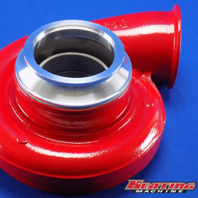 Keating Machine - 5 Weld On to 3.5 V-band Turbo Inlet Flange