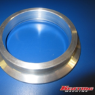 Keating Machine - 3 Weld on to 3.5 V-Band Turbo Outlet Flange Aluminum