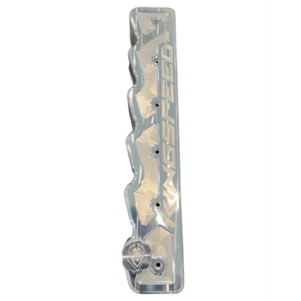 Kingspeed - Billet Valve Cover Raw Engraved 89-98 Cummins
