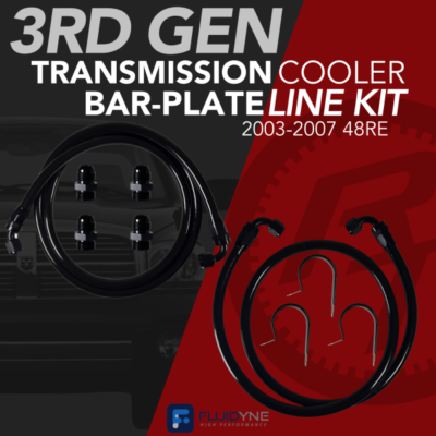 Fluidyne Extreme Duty Transmission Cooler Line Kit – 48RE