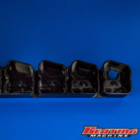 Keating Machine - 12 Valve Billet Valve Cover fits Cummins Notched for Stock Lines Black Anodized