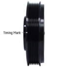 Fluidampr (P/N 551201) 2000-2005 VW. 1.8L turbo. 4 bolt hole crank pulley mounting.