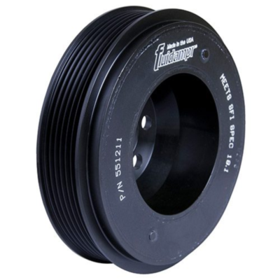Fluidampr (P/N 551211) 2006-2008 VW. 2.0L FSI, EA113. 6 bolt hole crank pulley mounting.