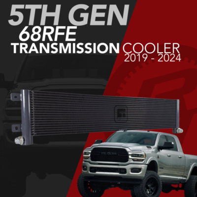 Fluidyne Heavy Duty 68RFE Transmission Cooler 19-24 Cummins