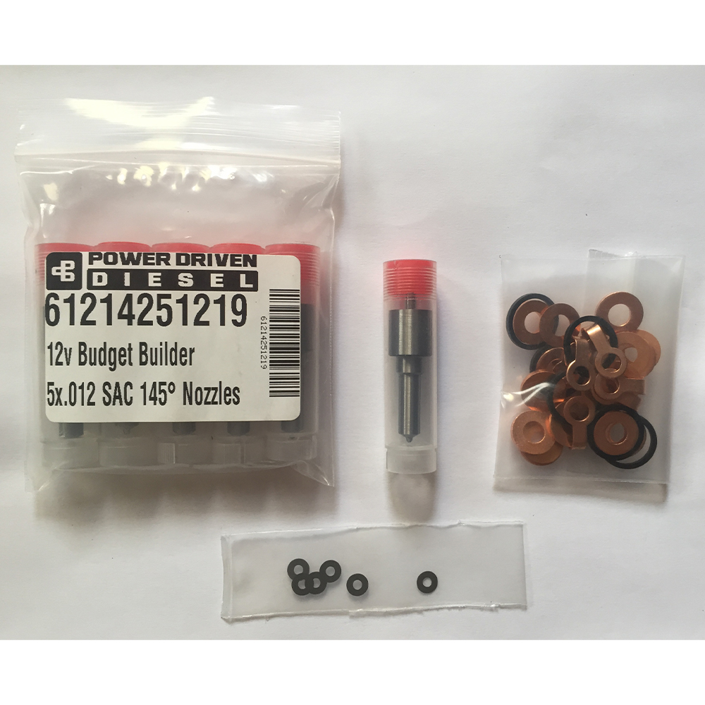 Power Driven Diesel - 5×012 SAC 145° Nozzle Set