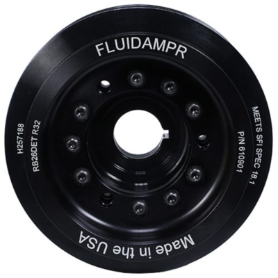 Fluidampr (P/N 610901) 1989-1994 Nissan Skyline BNR32 GT-R. RB26DET Phase-1 engine.