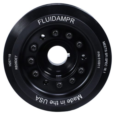 Fluidampr (P/N 610911) 1993-2002 Nissan Skyline BCNR33 GTR, BNR34 GTR. RB26DET phase-2 engine.