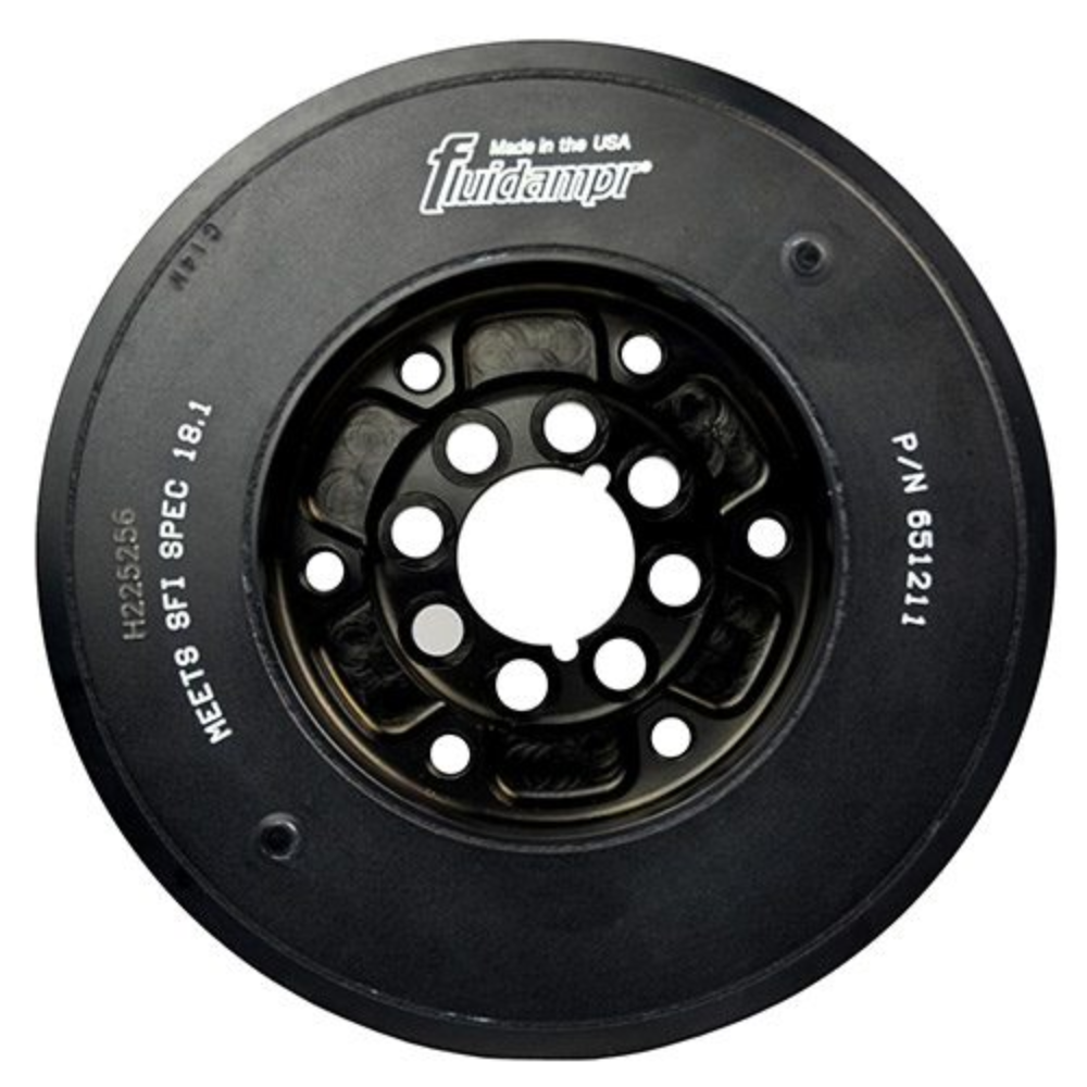 Fluidampr (P/N 651211) Audi / VW 2.7T V6 / 2.8L 12v / 2.8L 30v / 3.0L 30v engine applications.