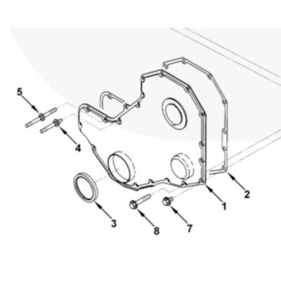 Cummins 6BT 5.9L Front Timing Cover 1994-02