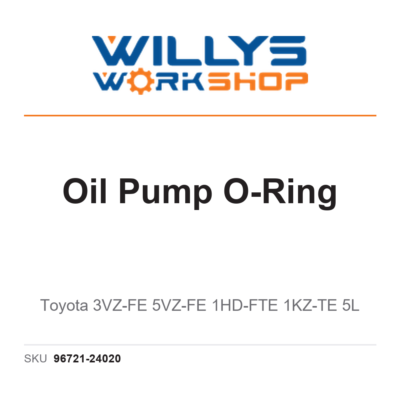 Genuine Oil Pump O-Ring | Toyota 3VZ-FE 5VZ-FE 1HD-FTE 1KZ-TE 5L