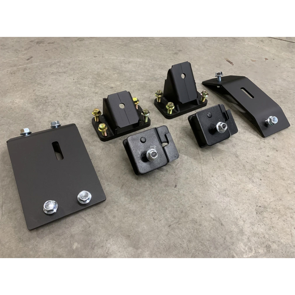 Carrick-motor-4 Motor Mounts: 1980-1997 Ford F250/350 to 12v/24v/CR Cummins