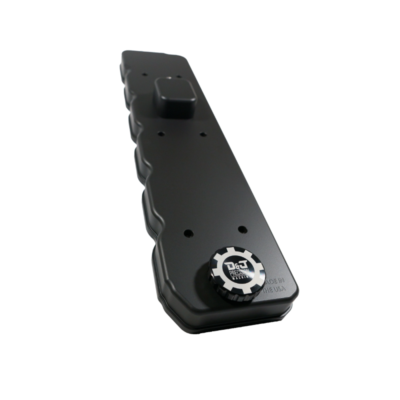 D & J Precision Machine - Billet Valve Cover Black Powder Coat – 06 to Present Year Dodge Cummins