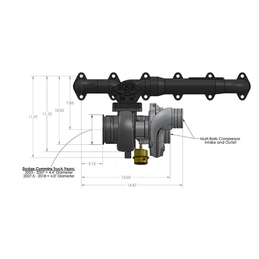 DPS - Turbos for 5.9 Cummins 2003-2007