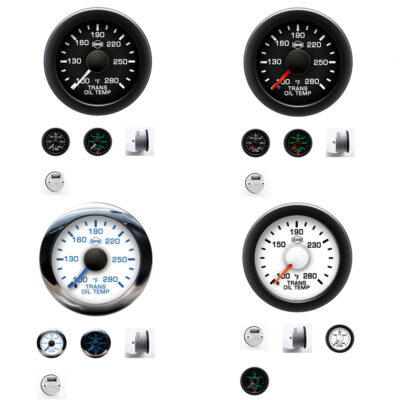ISSPRO - EV2 – 280°F Transmission Temperature Gauge
