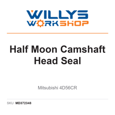 Genuine Half Moon Camshaft Head Seal | Mitsubishi 4D56CR