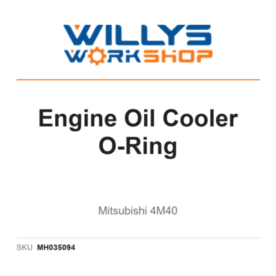 Genuine Engine Oil Cooler O-Ring | Mitsubishi 4M40