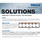MAHLE - CUMMINS 6BT 5.9L 12 Valve Head Gasket