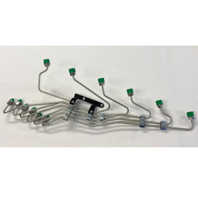 Scheid Diesel - 1998.5-2002 Dodge Cummins 24 Valve Mild Steel Fuel Line Set for P Pump (SPACER NOT INCLUDED)
