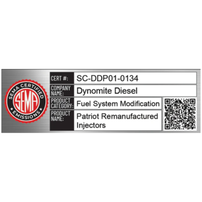 Dynomite Diesel - Dodge Ram 04.5-07 5.9L Cummins Stock Patriot Series™ Injector – Reman