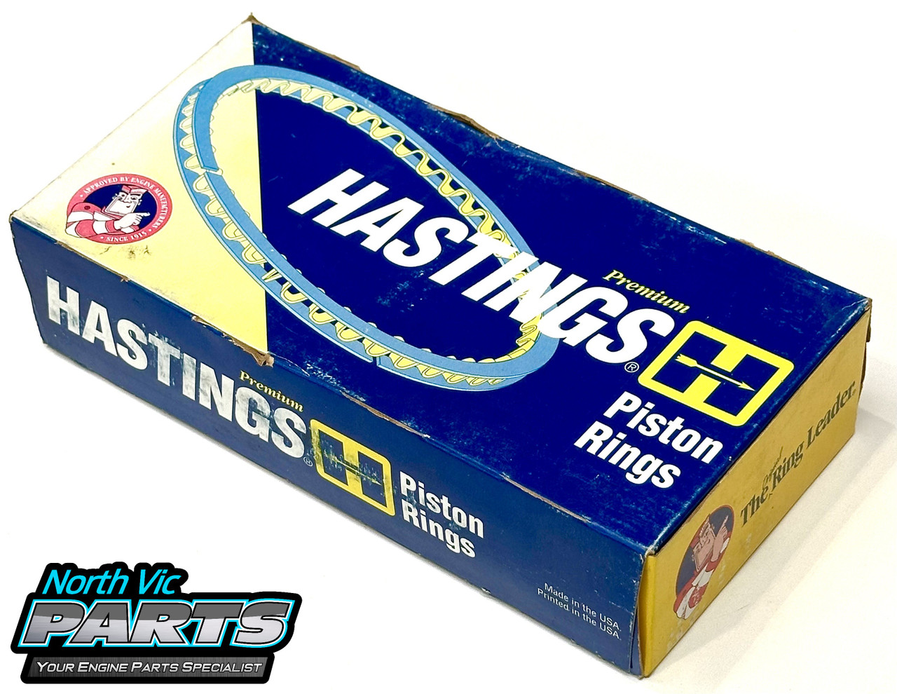 Hastings Chrome Ring Set - Holden 186 202 3.625