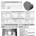 CP Bullet Ford Cleveland 4.030 Pistons Set - Flat Top - 3.850 Stroke - 6.00 Rods