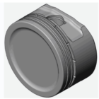 CP Bullet Ford 4V 3.572 Pistons Set - -9cc Dish Top - 3.750 Stroke