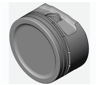 CP Bullet Ford 4V 3.572 Pistons Set - -9cc Dish Top - 3.750 Stroke