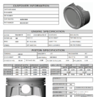 CP Bullet LS 3.905 Piston Set - -18cc Dish Top - 4.00 Stroke - BLS1002-007