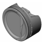 CP Bullet LS 4.125 Pistons Set - -17.4cc Dish - 4.00 Stroke - BLS1008-125
