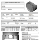 CP Bullet LS 4.125 Pistons Set - -17.4cc Dish - 4.00 Stroke - BLS1008-125
