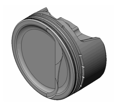 CP Bullet LS 4.125 Pistons Set - -17.4cc Dish - 4.00 Stroke - BLS1008-125