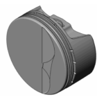 CP Bullet LS 4.010 Pistons Set - -2.7cc Flat Top - 4.00 Stroke - BLS1010-010