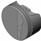CP Bullet Ford Cleveland 4.020 Pistons Set - -14cc Dish - 4.000 Stroke - BF6052-020
